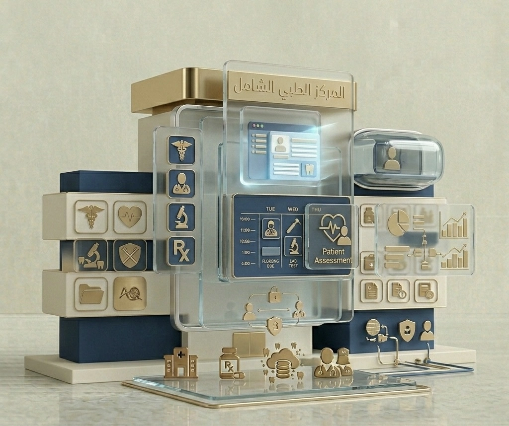 نظام إدارة عيادات طبية احترافي